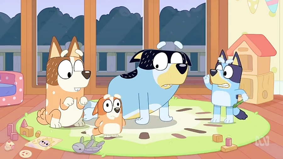 انیمیشن Bluey - فصل 1 قسمت 49 - Asparagus